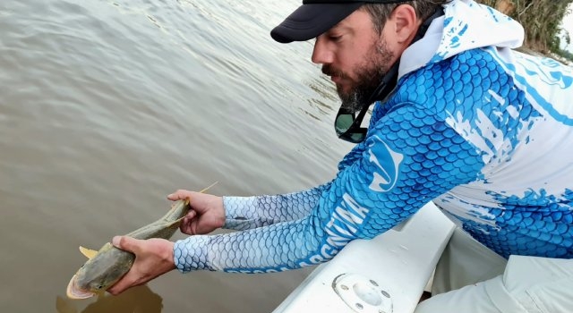Ezequiel Fusero, Pesca en Esquina (Corrientes) con Puerto Paraíso