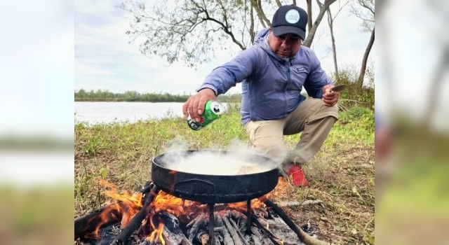 Pollo al disco en Isla, Pesca en Esquina (Corrientes) con Puerto Paraíso