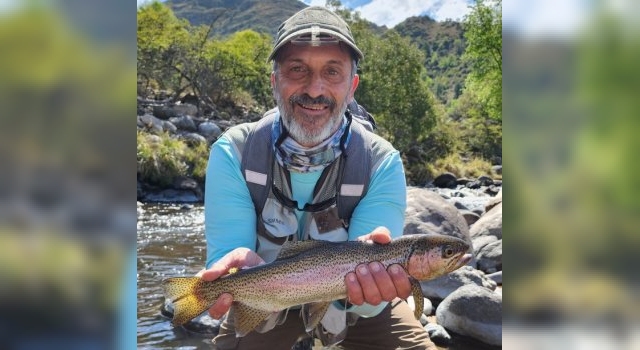 Pesca de truchas en Sierras de Córdoba