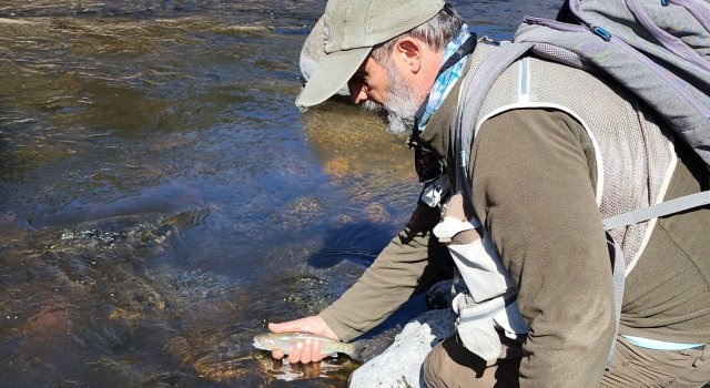 Pesca de truchas en Sierras de Córdoba