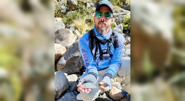 Pesca de truchas en Sierras de Córdoba