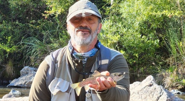 Pesca de truchas en Sierras de Córdoba