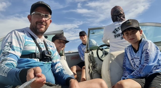 Familia Revilla en Pesca Argentina