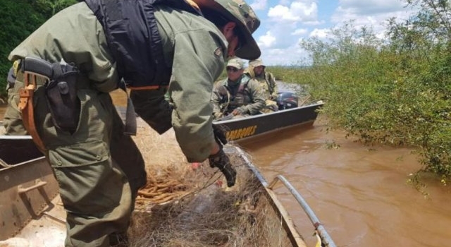 Río Uruguay: Incautan 7 mil metros de material para la pesca ilegal