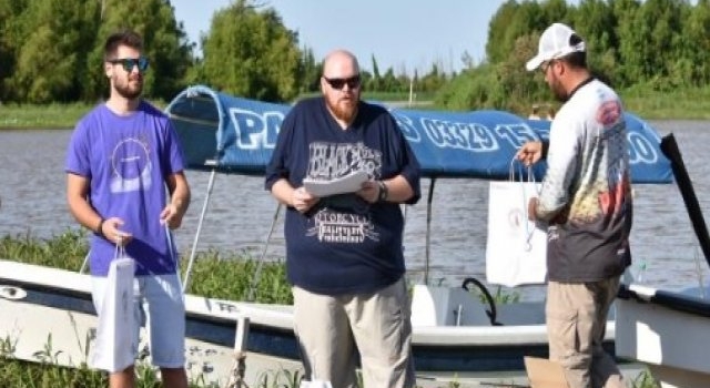 La Liga Sampedrina lanzó su torneo de pesca
