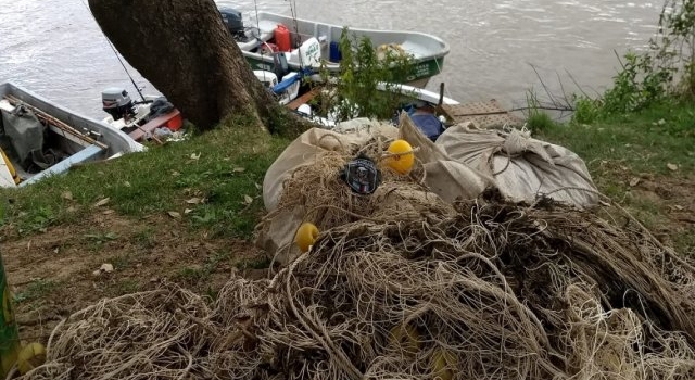 La provincia decomisó ejemplares de nutria y redes de pesca
