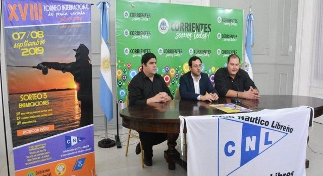 Presentaron el 18º Torneo Internacional de Pesca Variada en el río Uruguay
