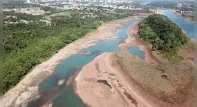 Argentina logró que Brasil libere agua de sus represas en el Río Iguazú y atenúa la bajante histórica en el Paraná