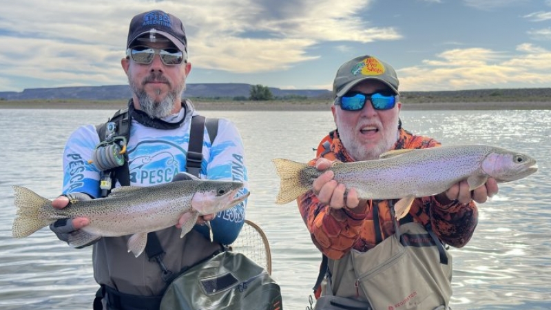 Limay Medio: apertura de temporada 2025 con truchas selectivas y un r&iacute;o bajo