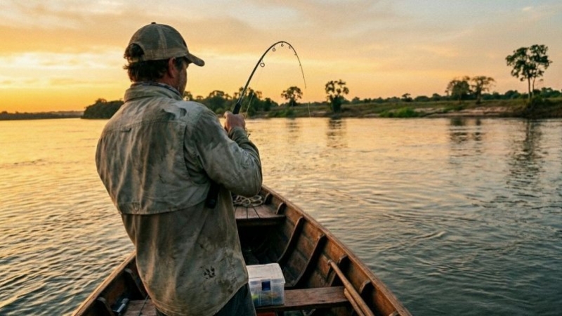 Licencia de pesca 100% digital en Santa Fe