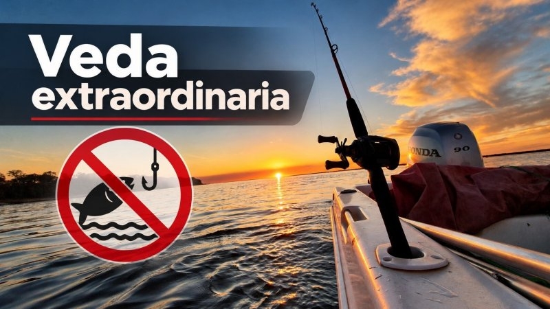 Corrientes: proh&iacute;ben toda pesca en un tramo del Paran&aacute;