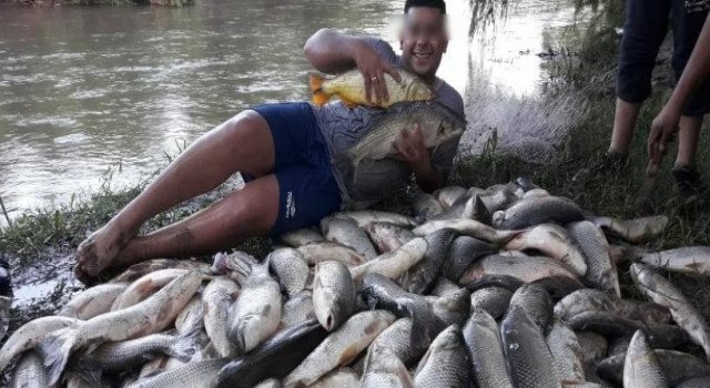 La pesca furtiva no para en los ríos del sur tucumano - Pesca en Argentina  - Todo sobre Pesca Deportiva