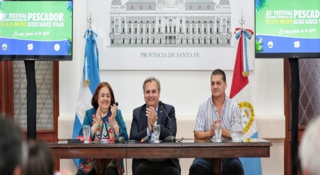 Presentaron la 35ª edición del Festival Folclórico Provincial del Pescador