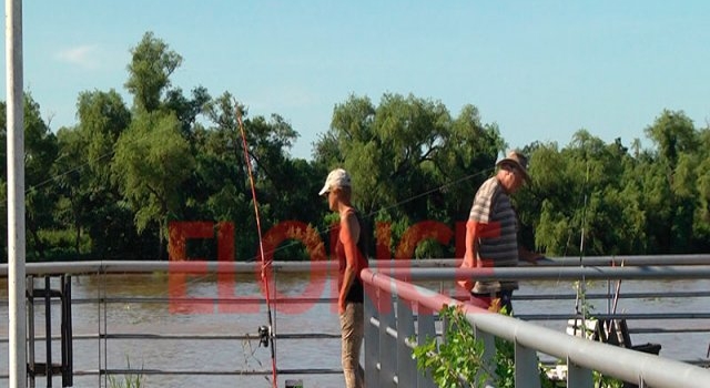 Por la crecida, "hay poco pique" en el río Paraná
