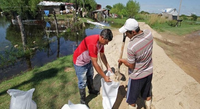 El río volvió a crecer y está a 6 centímetros del nivel de alerta