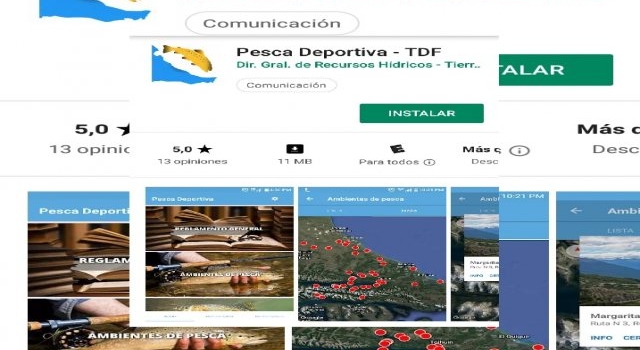 Lanzan aplicación para celulares sobre pesca deportiva