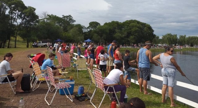 Se realizó el primer encuentro de Pesca en Dos de Mayo