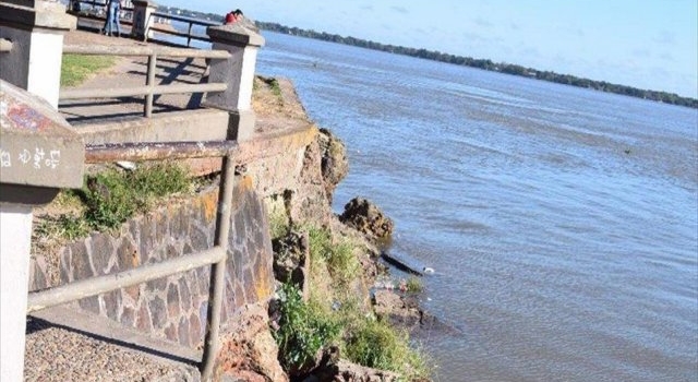 El río Paraná continúa en baja y ayer alcanzó los 2,64 metros