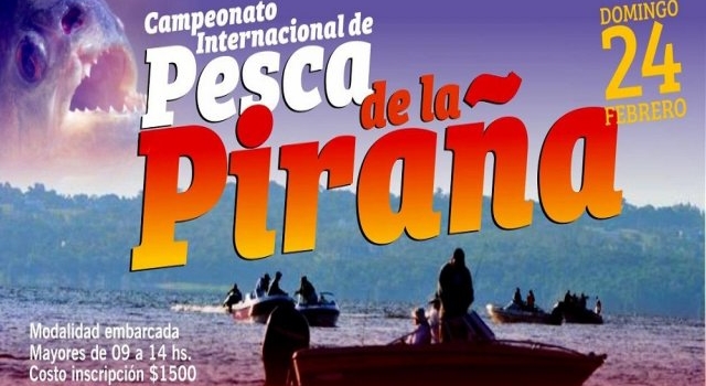 Se viene la tradicional “Pesca de la Piraña”