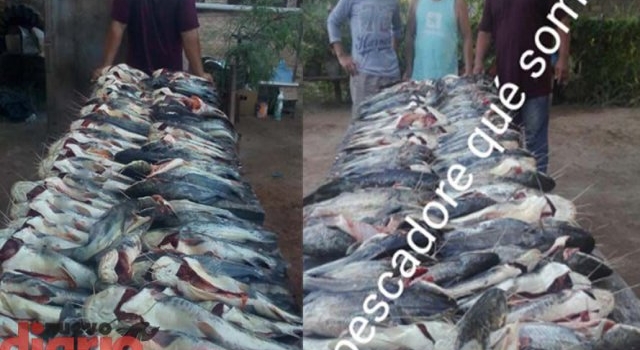 Indignación en Sumampa por la viralización de fotos de pescadores