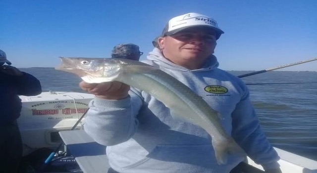 La Salada de Madariaga es hoy la top para pescar pejerreyes