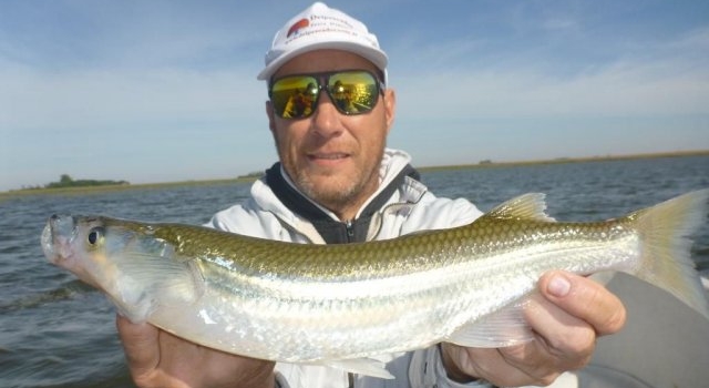 Laguna La Soraida, pejerreyes en todas las modalidades