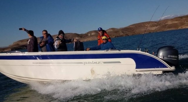 Fin de semana de pesca en Ullum