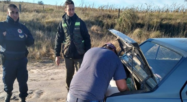 Intensos controles de caza y pesca en el norte y sur de la provincia