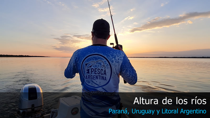 Altura de los ríos en Argentina