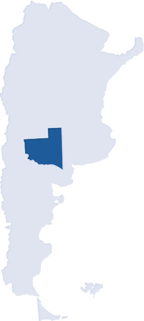 Ubicacion de La Pampa - Pesca Argentina