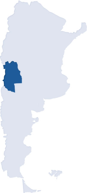 Ubicacion de Mendoza - Pesca Argentina