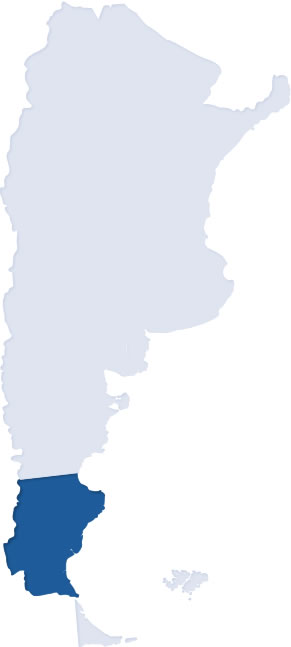 Ubicacion de Santa Cruz - Pesca Argentina
